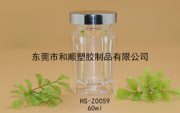 60ml虫草藏红花高透方瓶A HS-Z0059